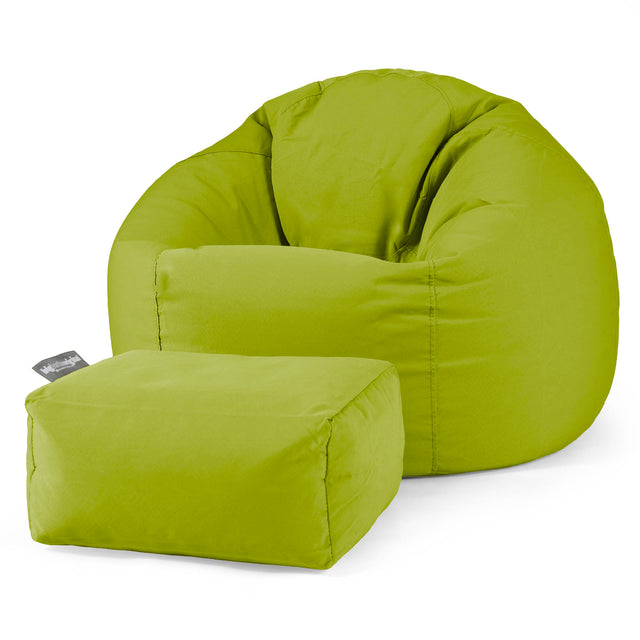 SoleiStorm™ Ultra 2000 h+ Klassischer Sitzsack Sessel - Olefin Hellgrün 02