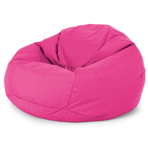 Klassischer Sitzsack Sessel - Pflegeleicht für Draußen Pink 01