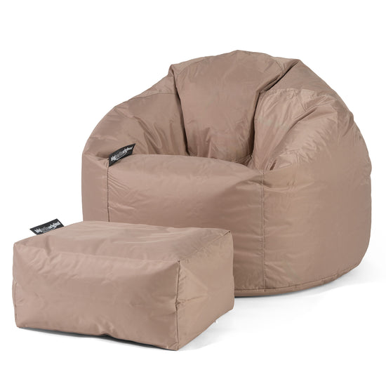Klassischer Sitzsack Sessel - SmartCanvas™ Beige 02