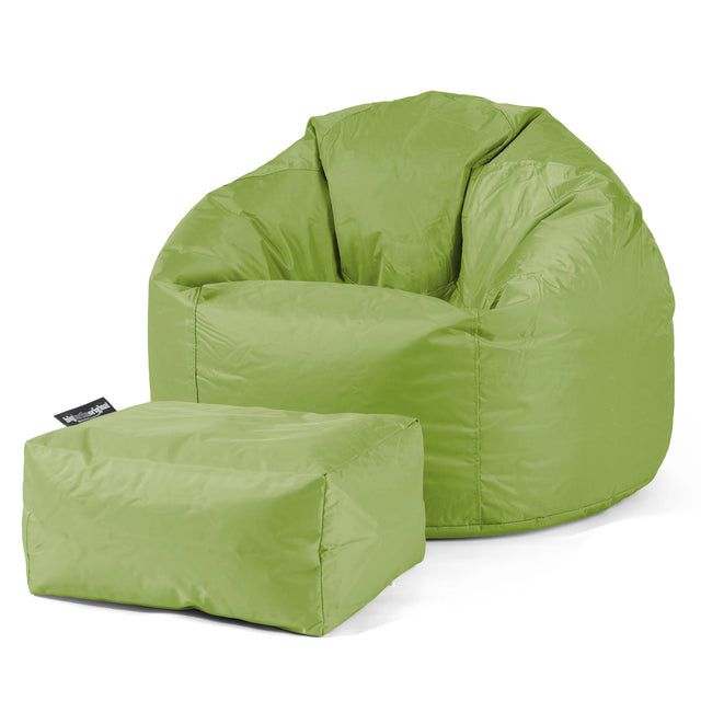 Klassischer Sitzsack Sessel - SmartCanvas™ Hellgrün 02