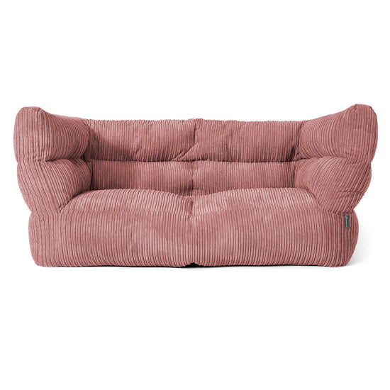 2-Sitzer Albert Sitzsacksofa 2.0 - Cord Pfirsich 01