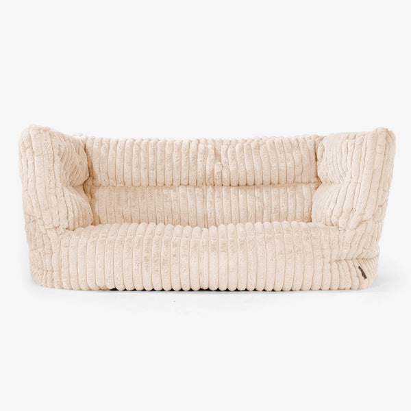 2-Sitzer Albert Sitzsacksofa 2.0 - Ultra Plüsch Cord Pfirsich