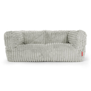 2-Sitzer Albert Sitzsacksofa - Ultra Plüsch Cord Salbeigrün