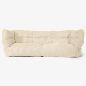 3-Sitzer Albert Sitzsacksofa 2.0 - Cord Creme