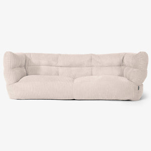 3-Sitzer Albert Sitzsacksofa 2.0 - Cord Elfenbein