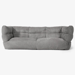 3-Sitzer Albert Sitzsacksofa 2.0 - Cord Graphitgrau