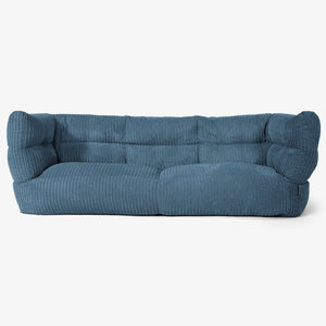 3-Sitzer Albert Sitzsacksofa 2.0 - Cord Marineblau