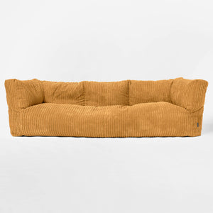 3-Sitzer Albert Sitzsacksofa - Cord Goldhonig