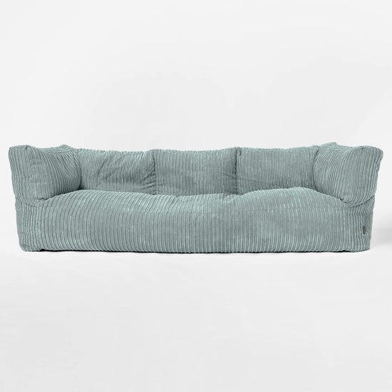 3-Sitzer Albert Sitzsacksofa - Cord Mintgrün 01