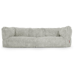 3-Sitzer Albert Sitzsacksofa - Ultra Plüsch Cord Salbeigrün
