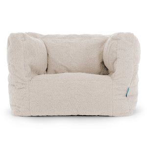 Albert Kinder Sitzsack Sessel 1-5 Jahre - Bouclé Elfenbein