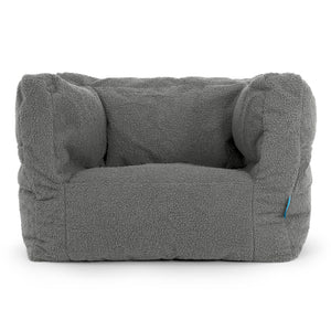 Albert Kinder Sitzsack Sessel 1-5 Jahre - Bouclé Grau