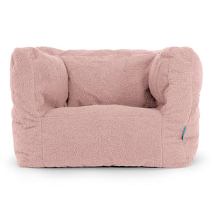 Albert Kinder Sitzsack Sessel 1-5 Jahre - Bouclé Pink