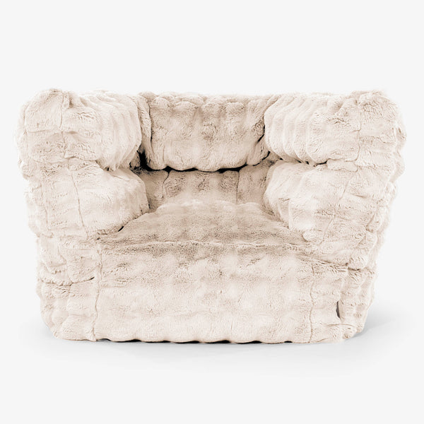 Albert Sitzsack Ohrensessel 2.0 - Bubble Pelz Creme 01