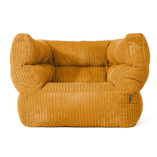Albert Sitzsack Ohrensessel 2.0 -  Cord Goldhonig 01