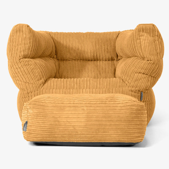 Albert Sitzsack Ohrensessel 2.0 -  Cord Goldhonig 02
