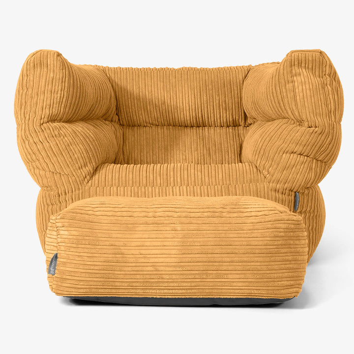 Albert Sitzsack Ohrensessel 2.0 -  Cord Goldhonig 02