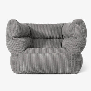 Albert Sitzsack Ohrensessel 2.0 - Cord Graphitgrau