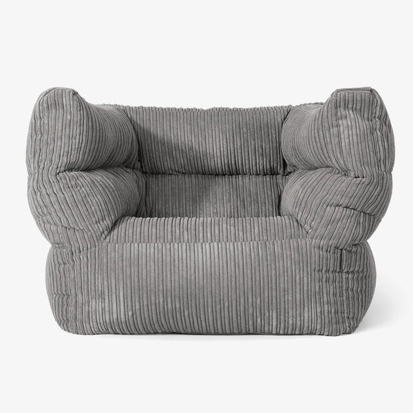 Albert Sitzsack Ohrensessel 2.0 - Cord Graphitgrau