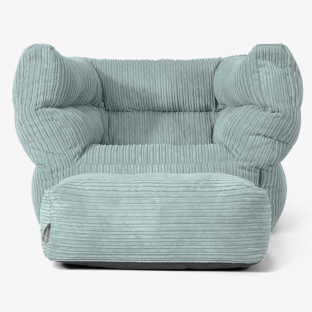 Albert Sitzsack Ohrensessel 2.0 -  Cord Mintgrün 02