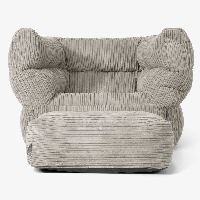 Albert Sitzsack Ohrensessel 2.0 - Cord Nerzfarben
