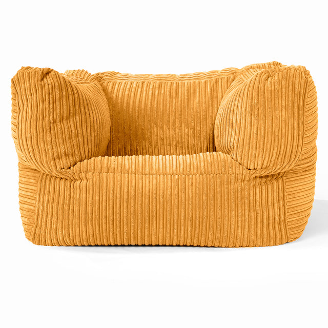 Albert Sitzsack Ohrensessel - Cord Goldhonig 01