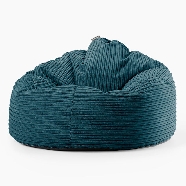 Archi Sitzsack - Cord Blaugrün 01