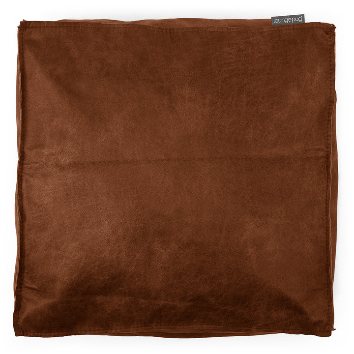 Sitzkissen - Vintage Leder Karamell 02