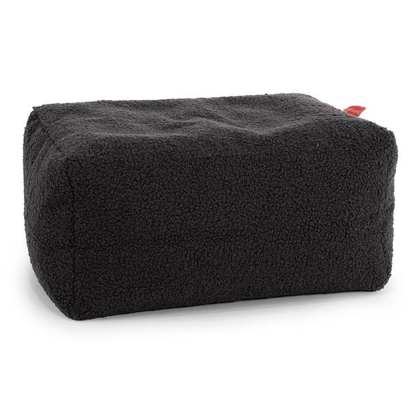 Kleiner Fußhocker Ersatz Bezug - Bouclé 01