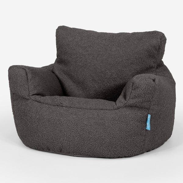 Klein Kindersessel Sitzsack 1-3 jahren Ersatz Bezug - Bouclé 01