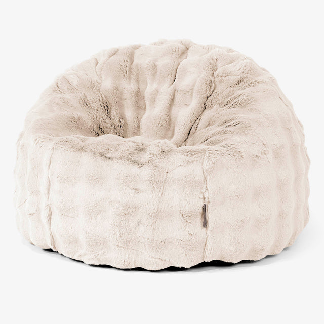 Klassischer Sitzsack Sessel Ersatz Bezug - Bubble Pelz 01