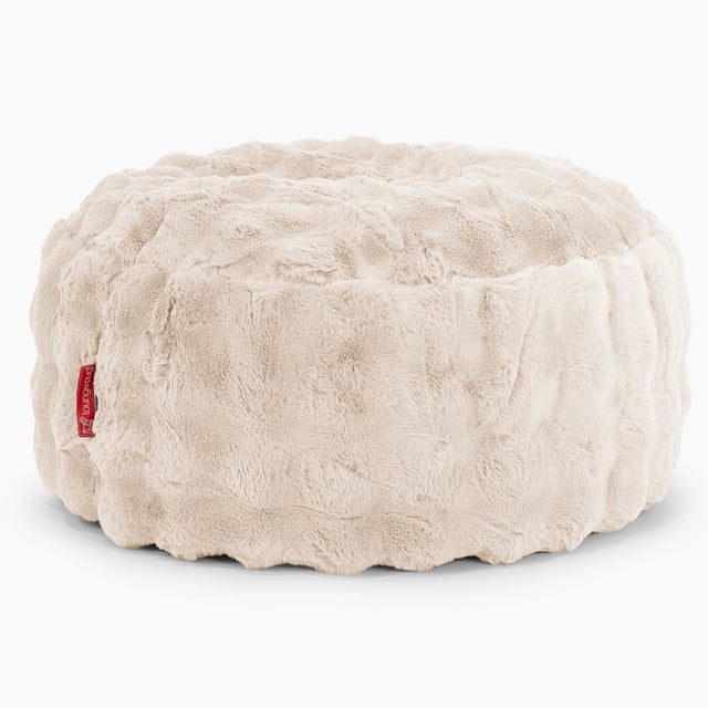 Sitzhocker Pouf Ersatz Bezug - Bubble Pelz 01