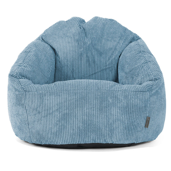 Bubble Sitzsack Sessel - Pom-Pom Himmelblau 01