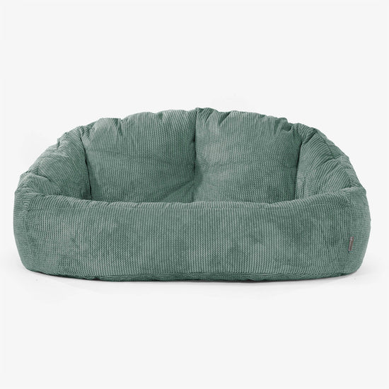 Bubble Sitzsack Sofa - Pom-Pom Moosgrün 01