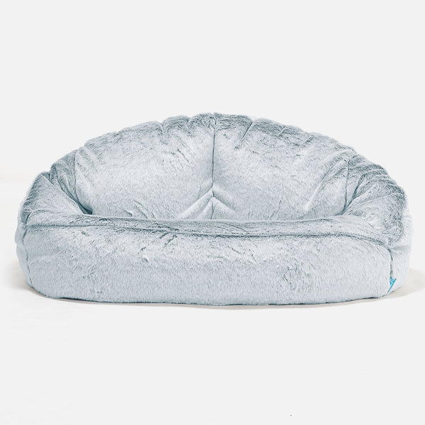Kindersofa Bubble 2-6 jahren Ersatz Bezug - Kaninchen Kunstfell 01