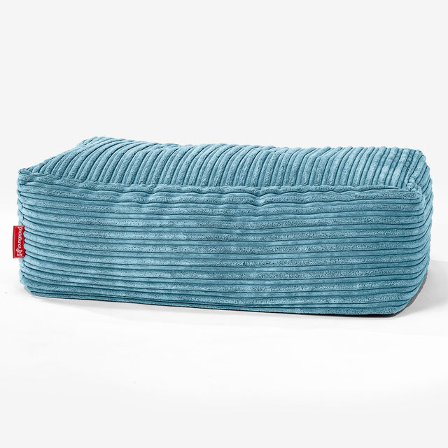 Groß Fußhocker Ersatz Bezug - Cord 01
