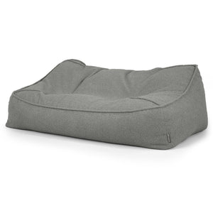 Das Slouchy Sitzsack Sofa - Bouclé Grau
