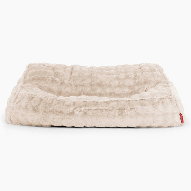 Das Slouchy Sitzsack Sofa - Bubble Pelz Creme 02