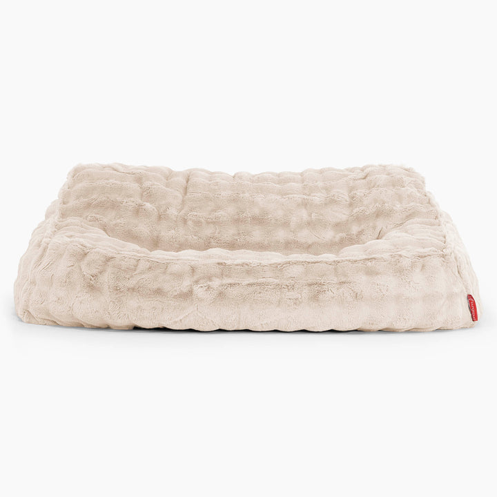 Das Slouchy Sitzsack Sofa - Bubble Pelz Creme 02
