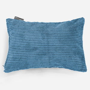 Dekokissen / Sofa Kissenbezug 35 x 50cm - Pom-Pom Himmelblau