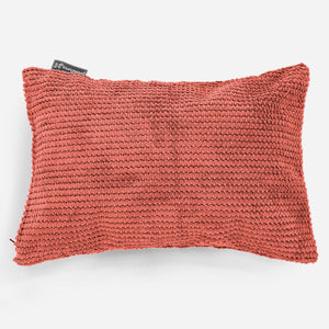Dekokissen / Sofa Kissenbezug 35 x 50cm - Pom-Pom Kürbisorange