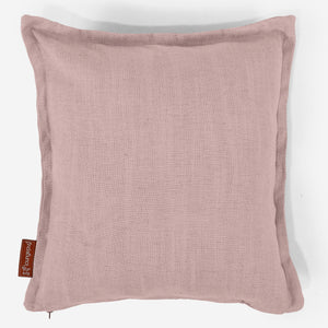 Dekokissen / Sofa Kissenbezug 47 x 47cm - Leinenlook Rose