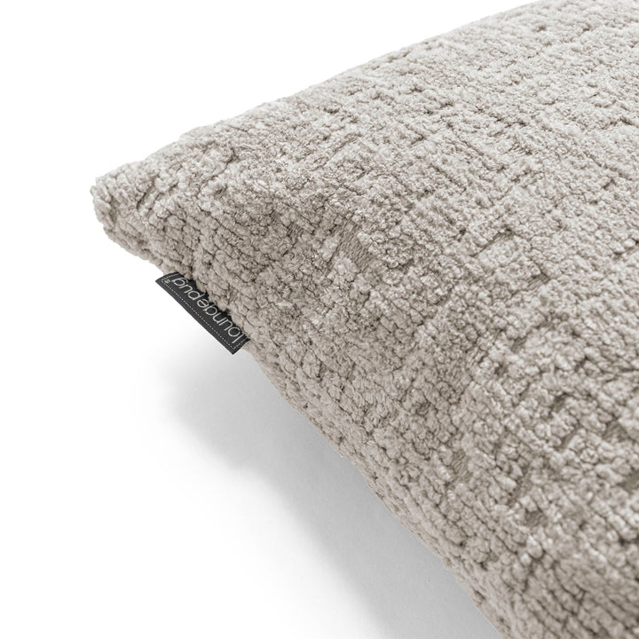 Dekokissen / Sofa Kissenbezug 47 x 47cm - Luxuriöser Chenille Grau 02