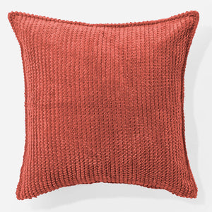 Dekokissen / Sofa Kissenbezug 47 x 47cm - Pom-Pom Kürbisorange