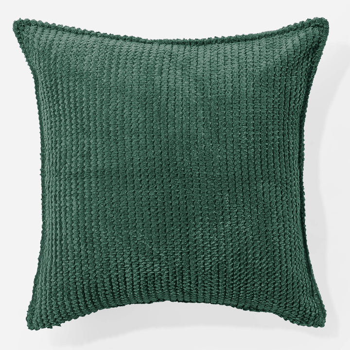 Dekokissen / Sofa Kissenbezug 47 x 47cm - Pom-Pom Moosgrün 01
