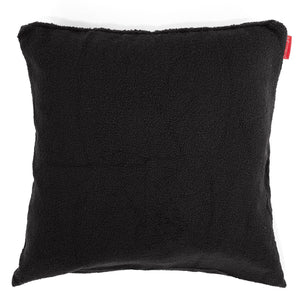 Extra Große Dekokissen / Sofa Kissenbezug 70 x 70cm - Bouclé Graphitgrau