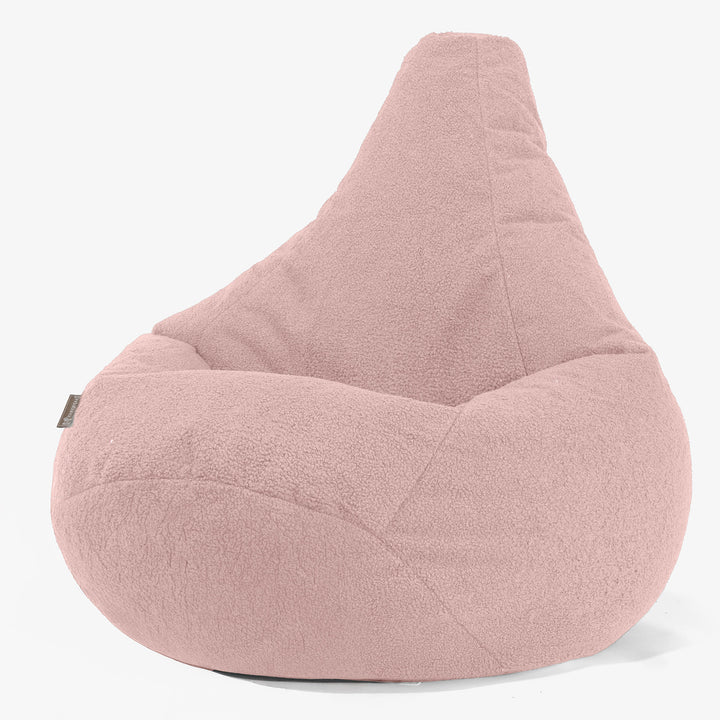 Gaming Sitzsack Sessel - Bouclé Pink 02