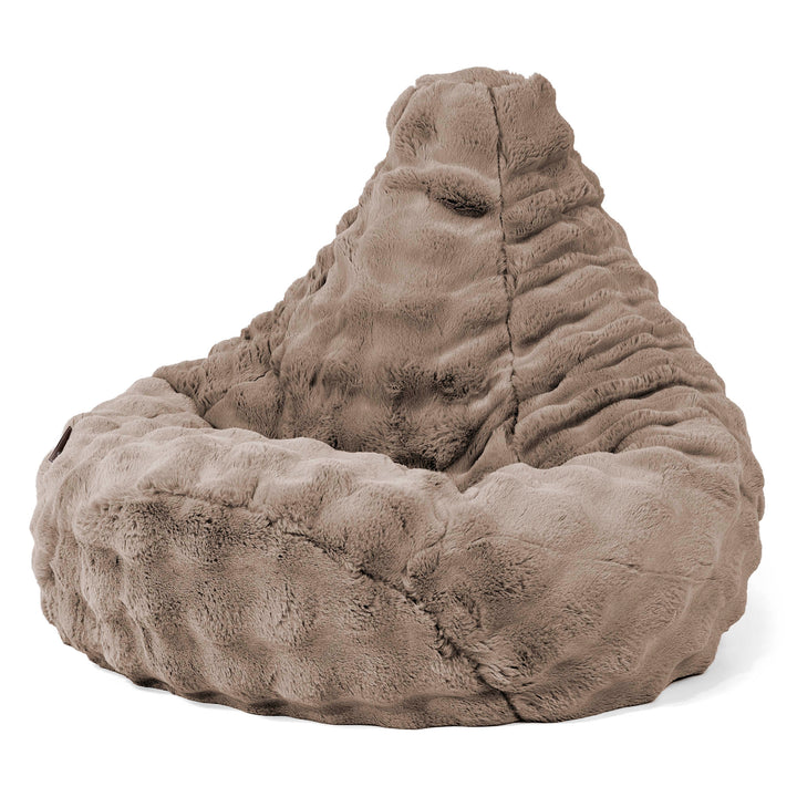 Gaming Sitzsack Sessel - Bubble Pelz Nerzfarben 02