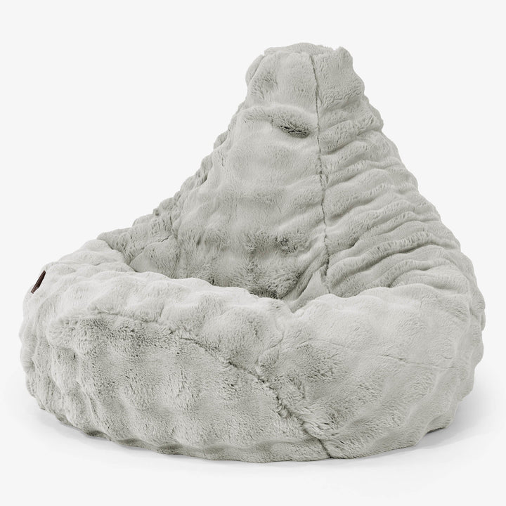 Gaming Sitzsack Sessel - Bubble Pelz Salbeigrün 02
