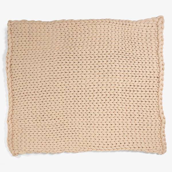 Gaming Sitzsack Sessel - Mongolisches Kunstfell Grau 01